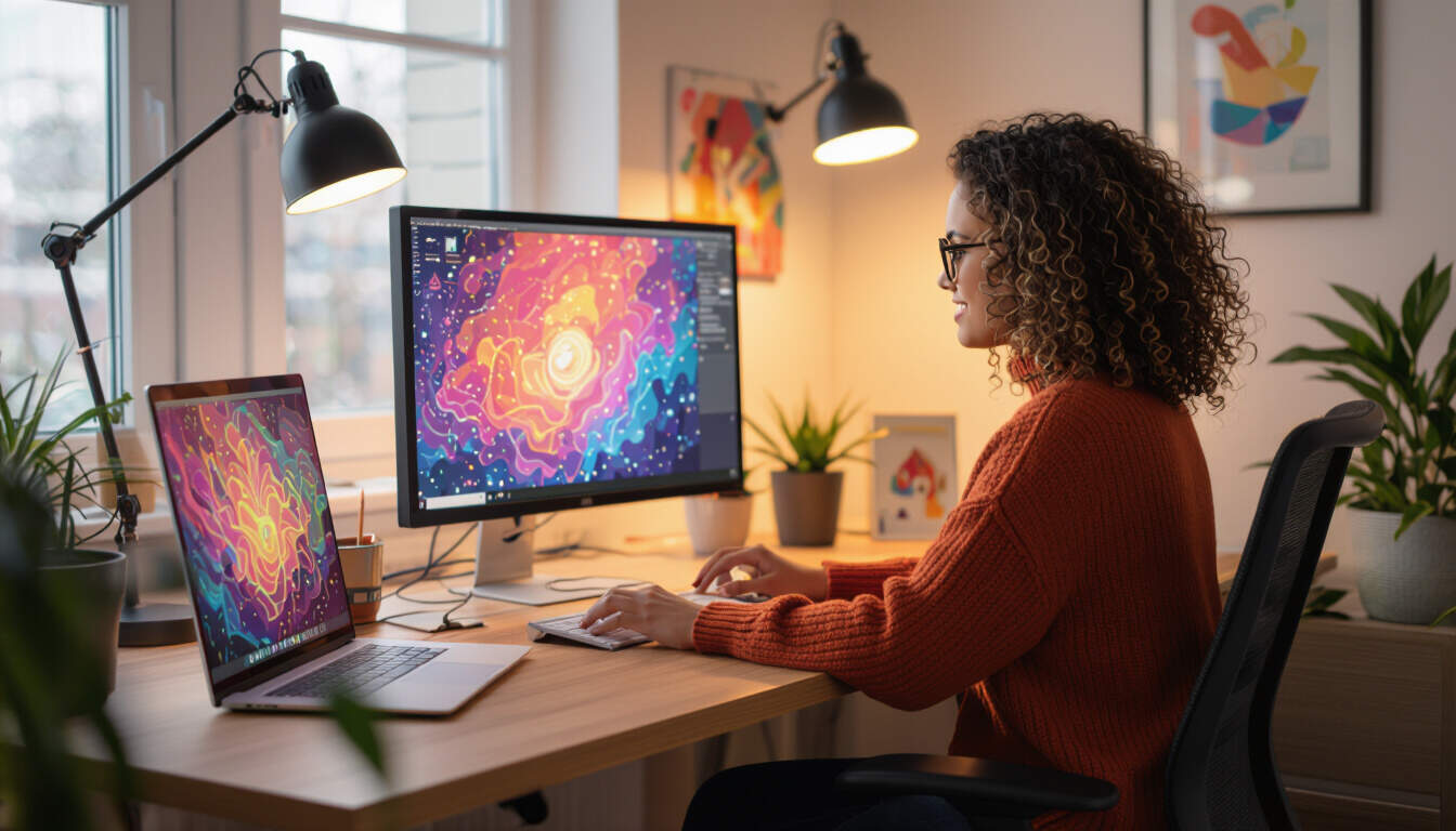 Explore how graphic design software boosts productivity and collaboration for remote workers and freelancers. Learn about key tools that help maintain balance while working from anywhere, making remote setups more efficient.