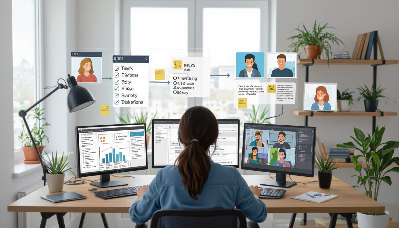 Explore how task organization systems can transform remote work by improving efficiency and team coordination. Learn about key tools that support productivity, balance personal and professional life, and enhance virtual collaboration for remote workers and managers.